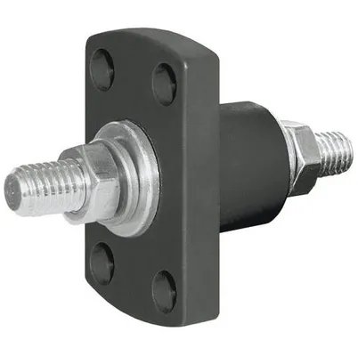 Blue Sea Terminal Feed Through Connector 5/16''-18 Studs Black