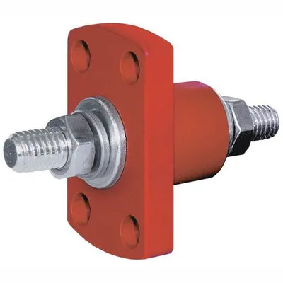 Blue Sea Terminal Feed Through Connector 5/16''-18 Studs Red