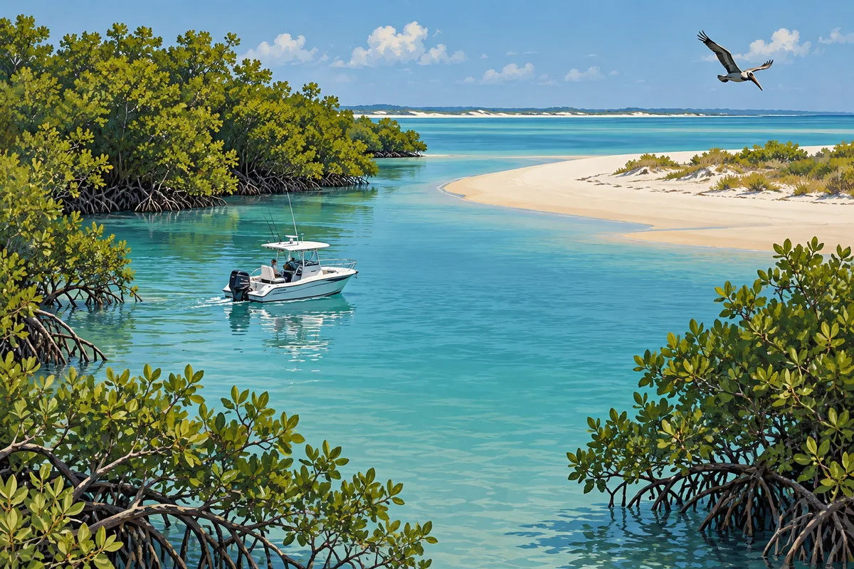 Illustration inspired by Great Sandy Marine Park